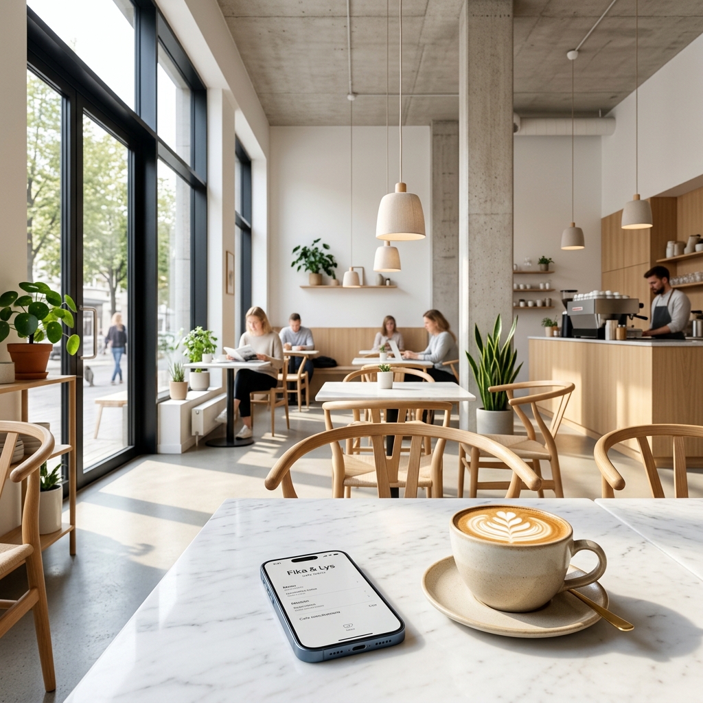 Interaktywne cyfrowe Menu QR z opcją zamawiania dla kawiarni